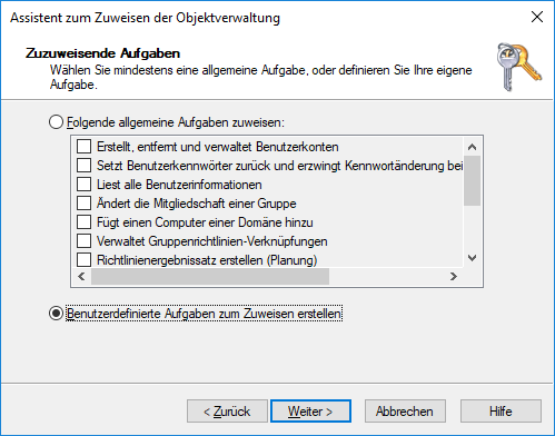 4 Benutzerdefinierte Aufgaben