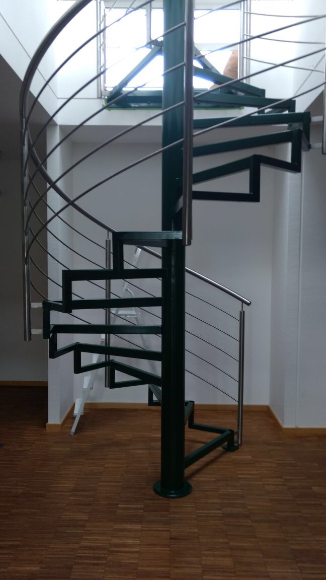 Treppe ohne Stufen Totale
