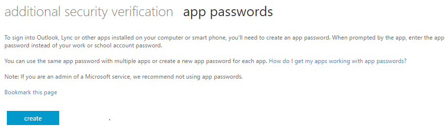 11 App Password